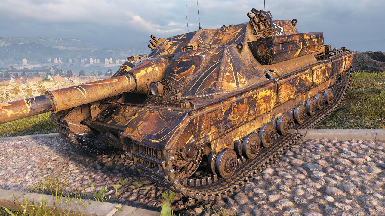 FV217 Badger - Мастер-воин на карте Химмельсдорфе - World of Tanks