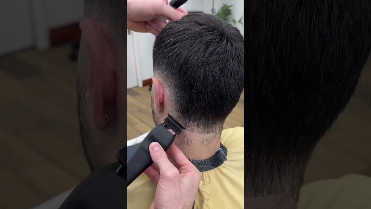 Easy Neck Taper Tutorial with Clippers | Fade #fade #taper #clipper