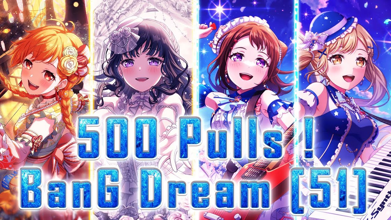 500 Pulls Targeting Roselia! | Bandori 