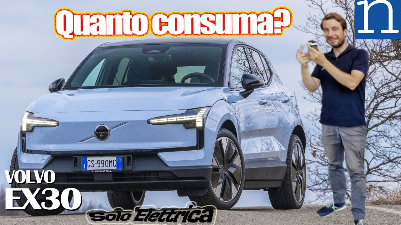 VOLVO EX30 | Prova del SUV più piccolo, come va e quanto consuma?