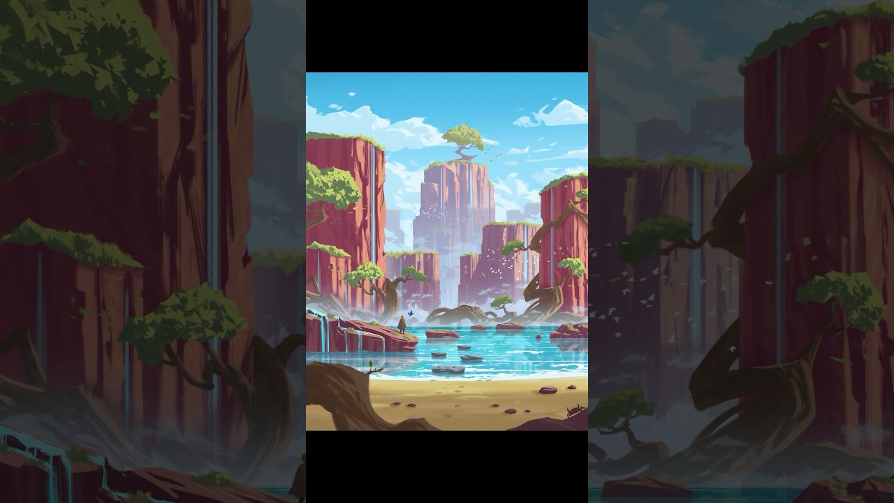 Waitlist finally open again for my environment art class✨ Limited time only #arttutorial #digitalart