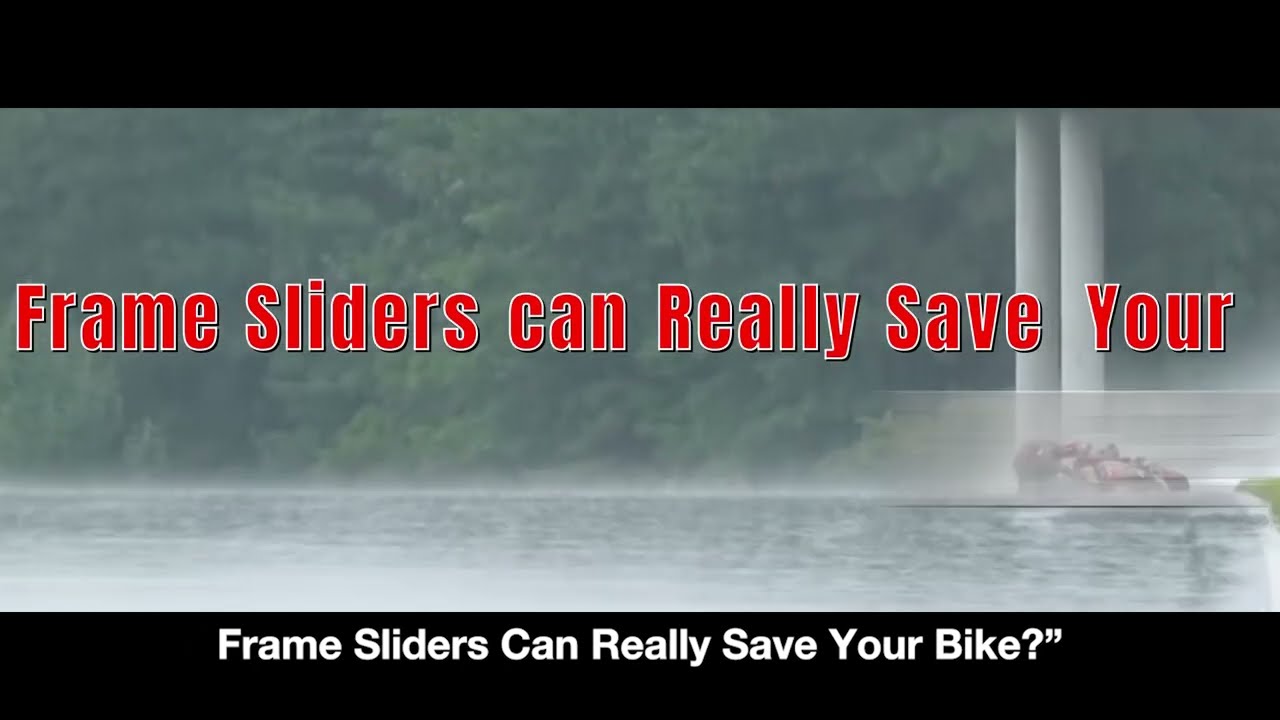 Frame sliders can really save your bike? 🤔