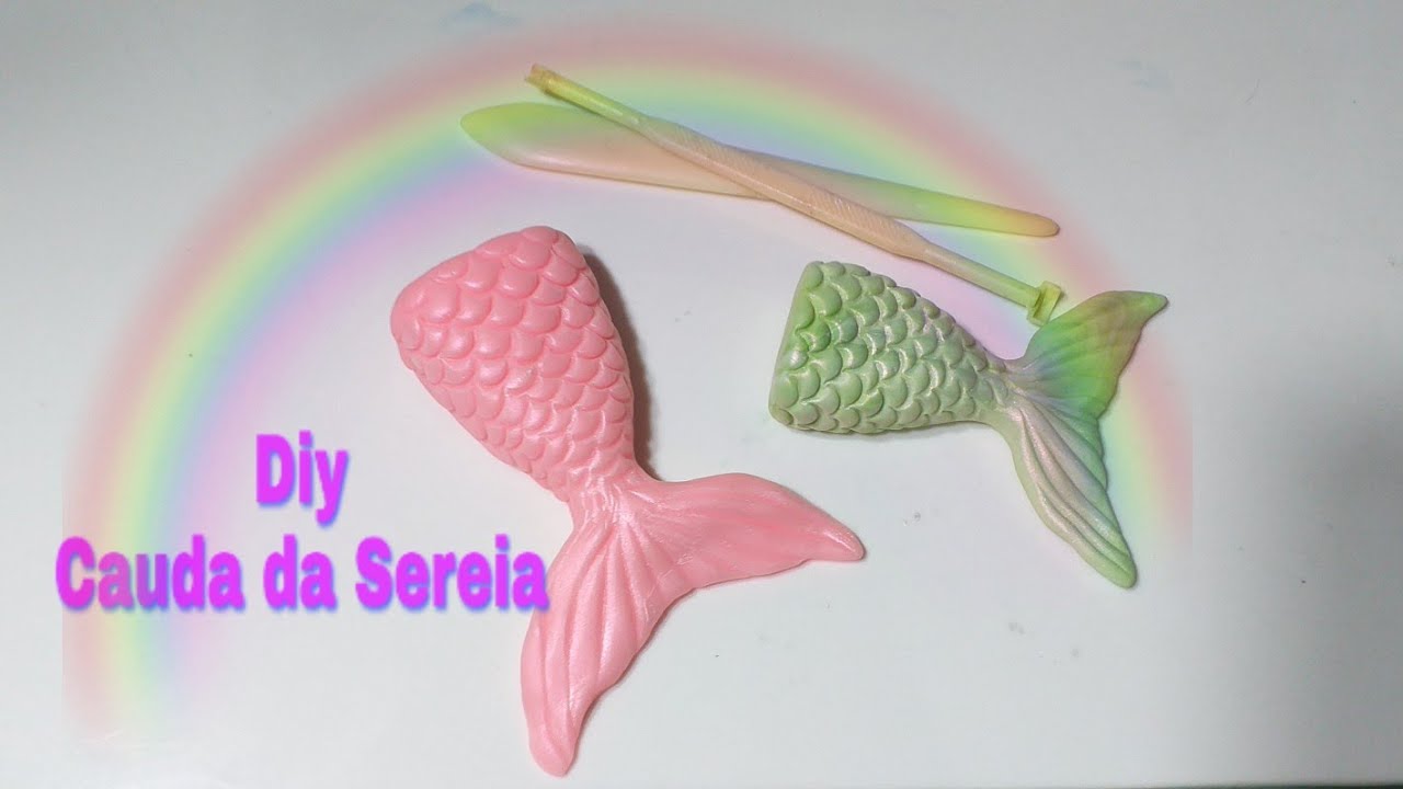 #Sereia #cauda #Diy #biscuitparainiciantes -  Cauda da sereia modo fácil
