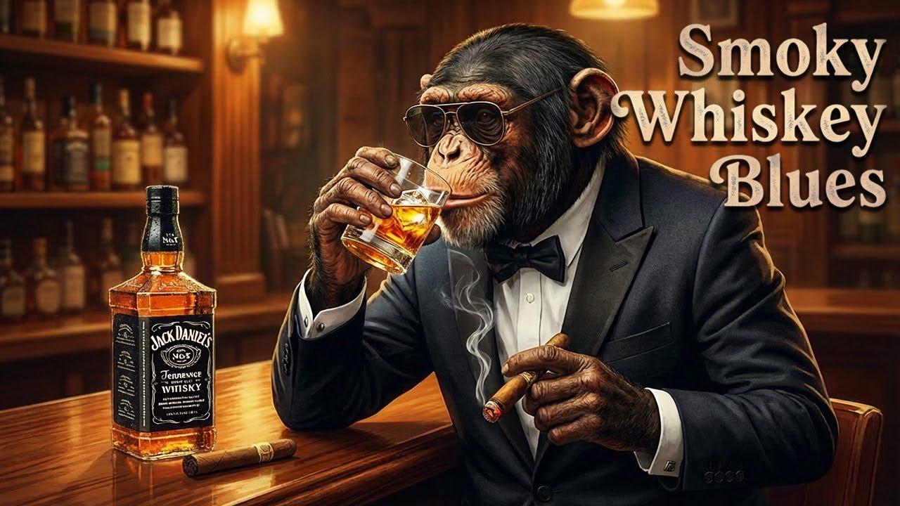 Smooth Jazz Blues | Elegant Whiskey Lounge Music for Work, Focus & Calm Evenings