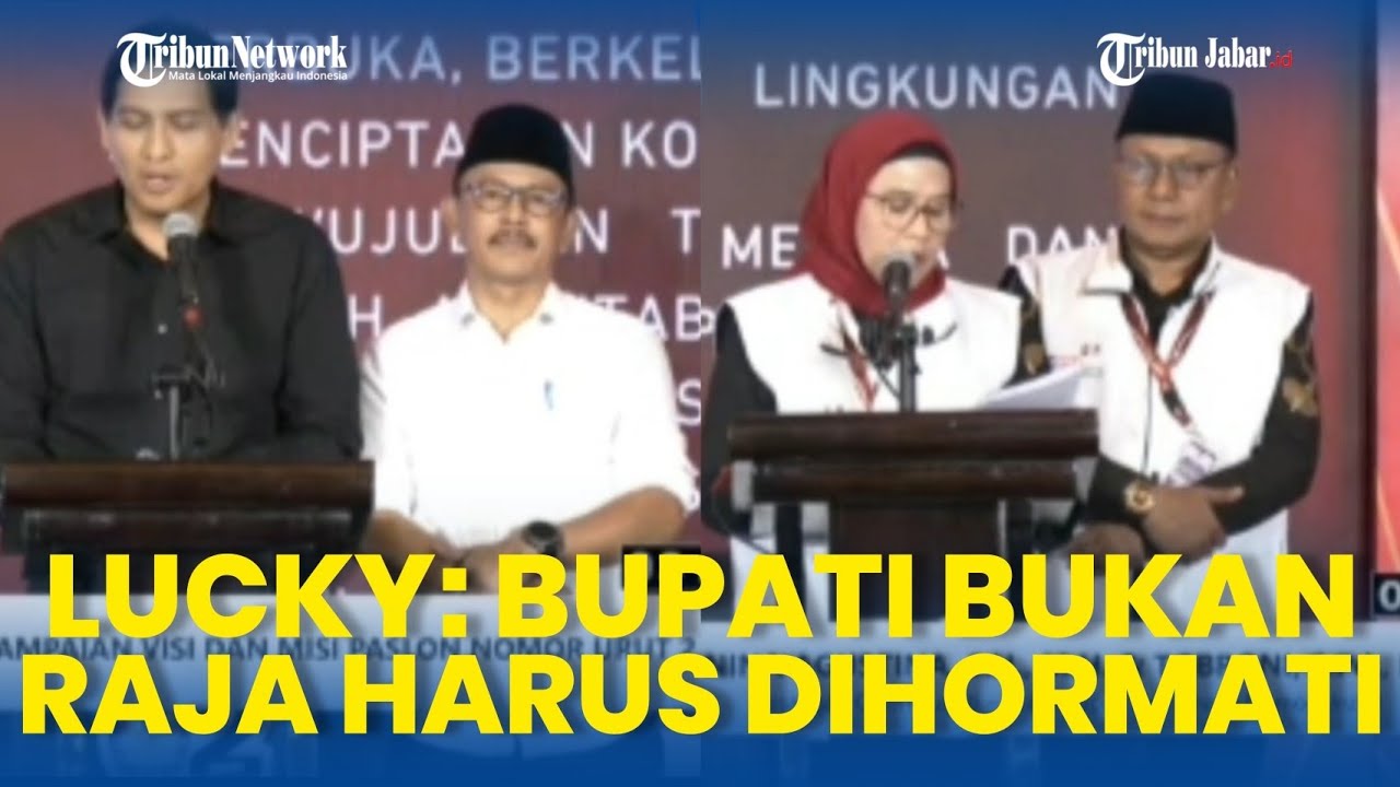 KERAS DEBAT PILKADA INDRAMAYU! Lucky Hakim Langsung Sentil Mantan Bosnya, Nina Pilih Tak Merespon