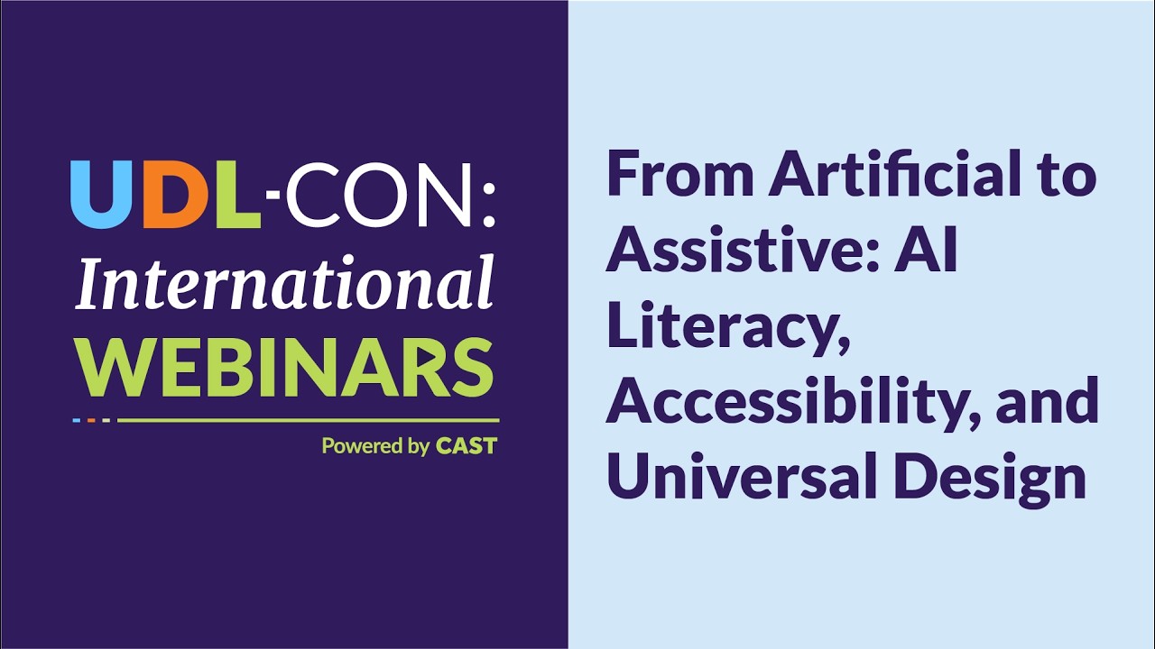 UDL Con International Webinar | Designing for Success in CTE