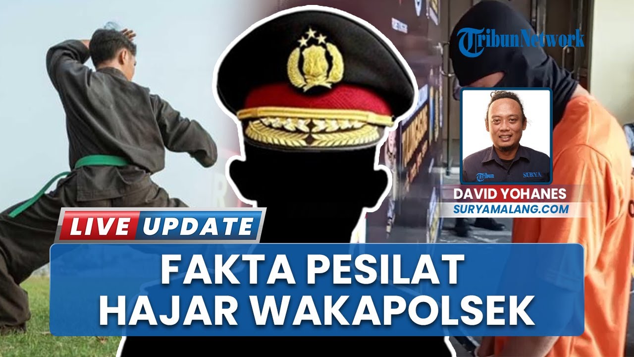 Pesilat Hajar Wakil Kapolsek di Tulungagung, Faktanya Pelaku Ternyata Residivis Pengeroyokan