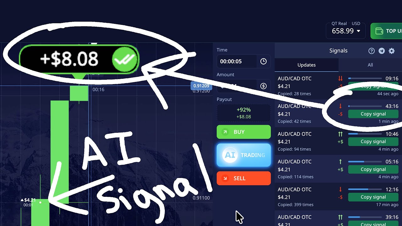 How to Copy AI Signals on Pocket Option (results may surprise you)