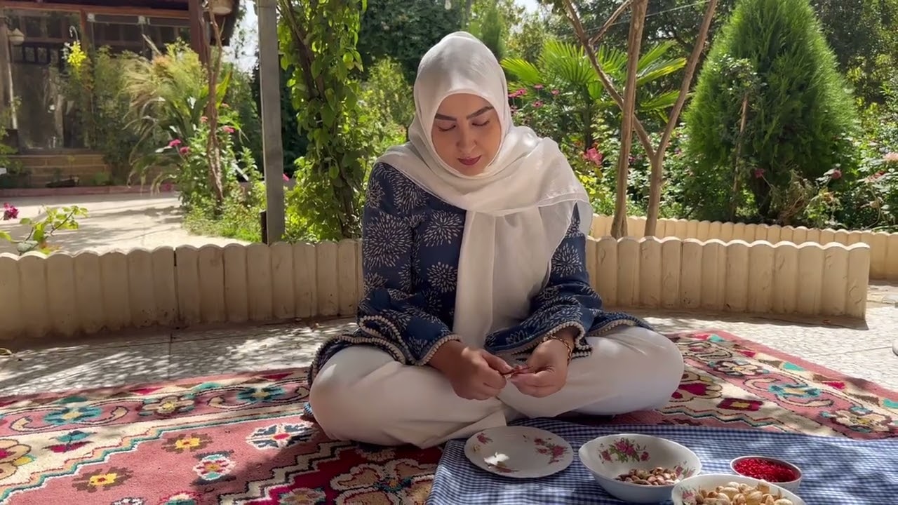 ‏ASMR | Relaxing Village Cooking | Traditional Gheimeh Nesar