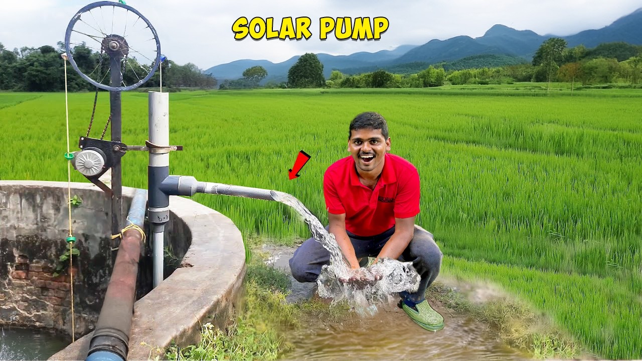 Making Free Energy Water Pump At Home 🔥🔥 కరెంట్ లేకున్నా ఈ బోరు నడుస్తుంది…😱😱 Telugu Experiments