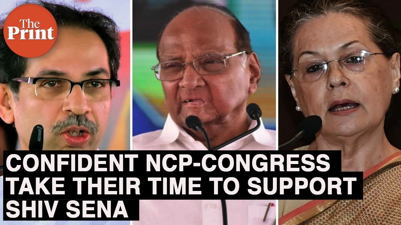 NCP-Congress take their time to support Shiv Sena, as Prez rule imposed in Maharashtra