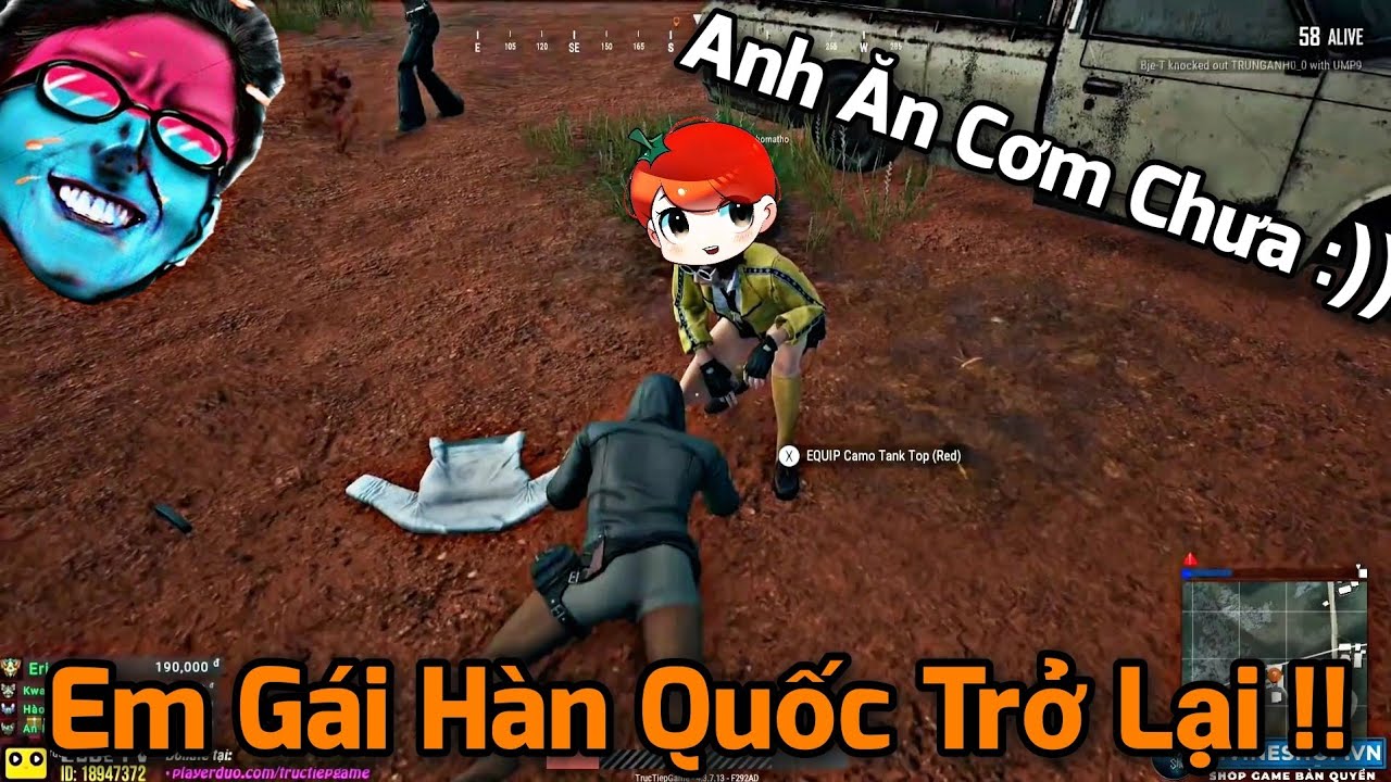 Fan Trực Tiếp Game #287: Em Gái Hàn Quốc Megu Trở Lại Với Dũng CT :))