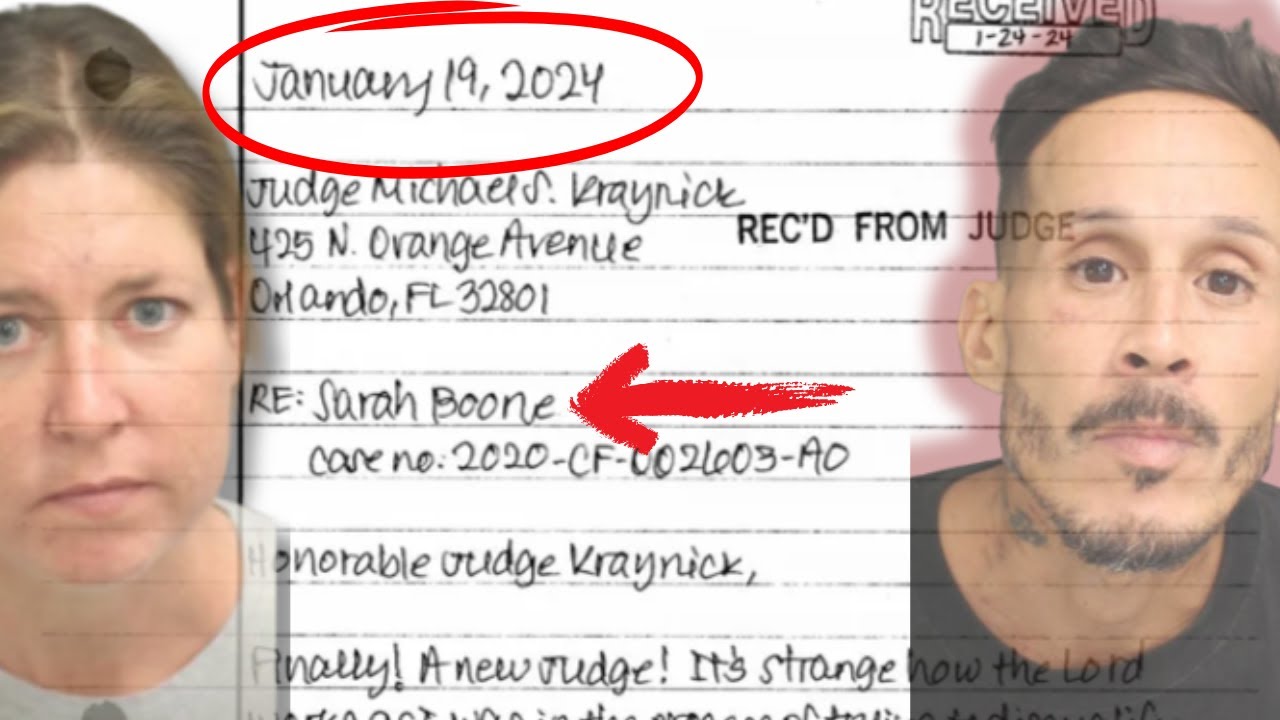 Inside Sarah Boone Case: New Letter and New Lawyer Wants OUT?!!! 
