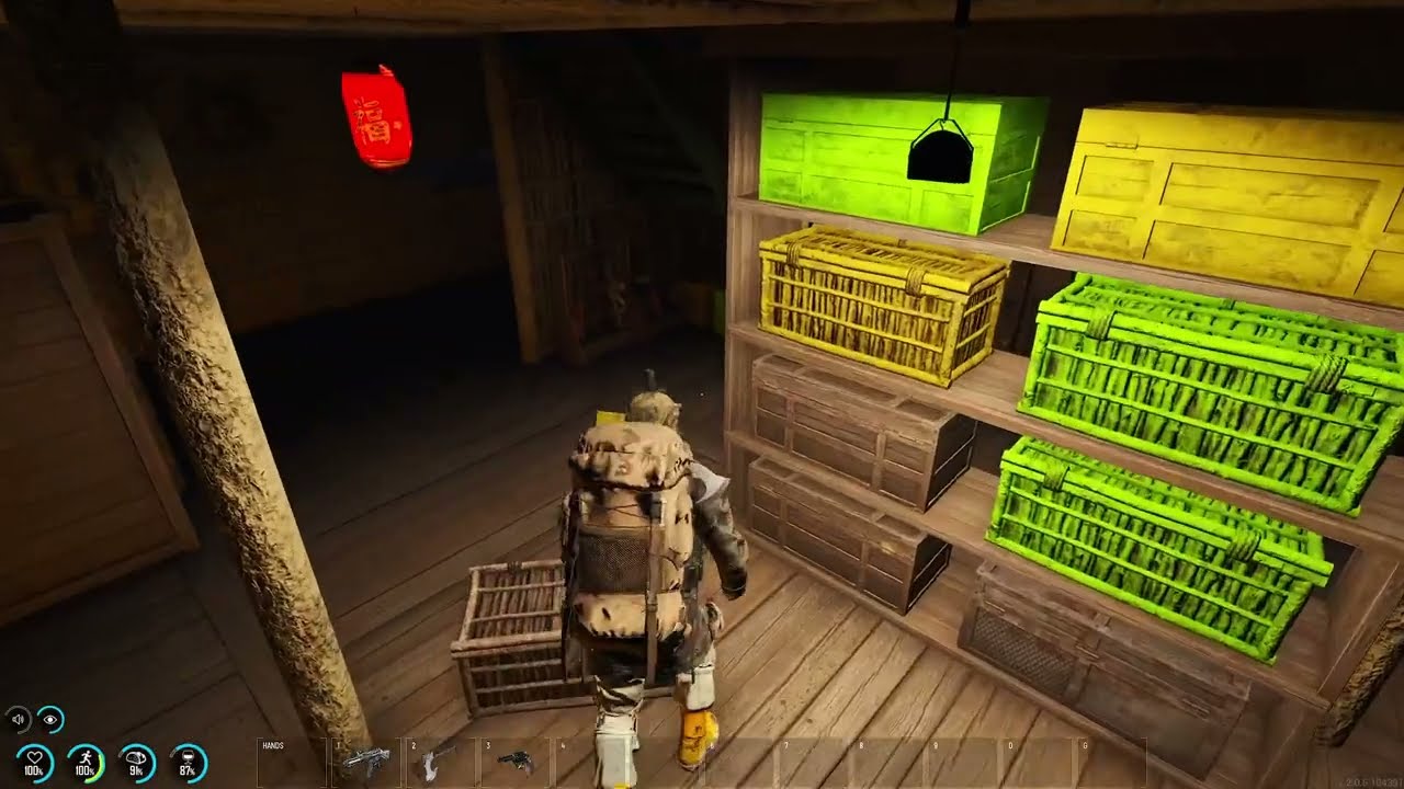 Cooking in SCUM on Just Our Luck Gaming