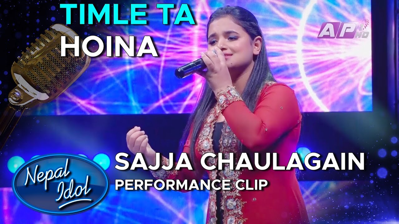 Timle Ta Hoina | Sajja Chaulagain | Coca-Cola Nepal Presents Nepal Idol Season 3 | AP1HD