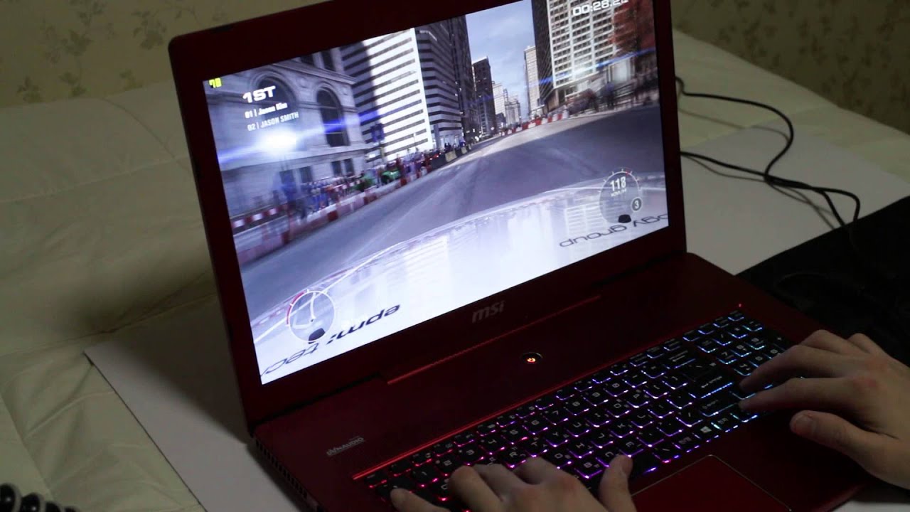 MSI GS70 2QE - GRID2 Game Play