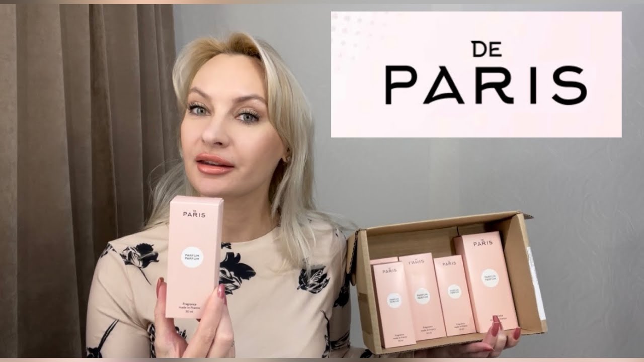 #DE PARIS. Распаковка, обзор ароматов 💕