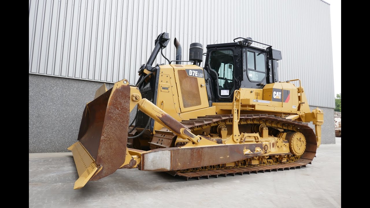 Demonstration video Caterpillar D7E LGP dozer