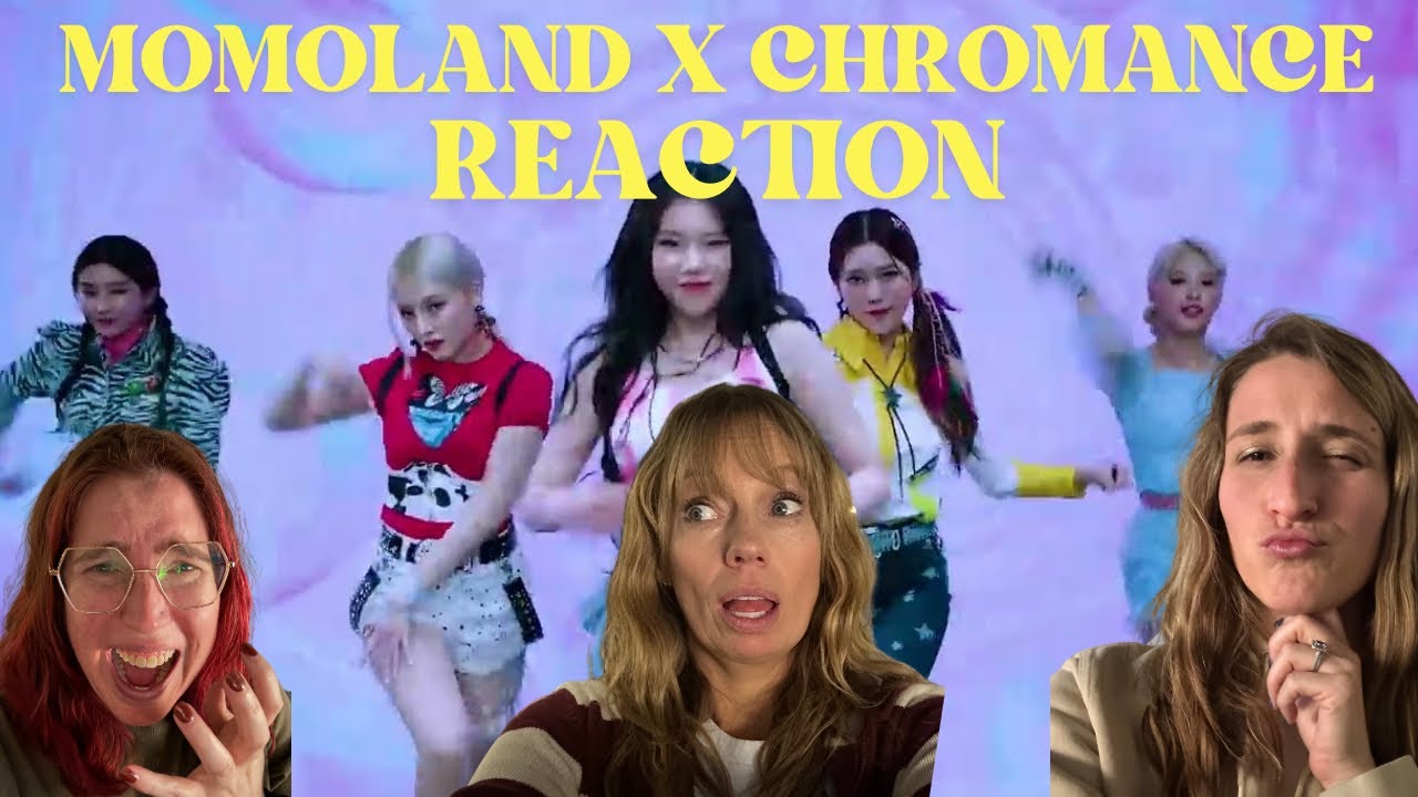 MOMOLAND x CHROMANCE | Жёны из пригорода впервые реагируют на песню WRAP ME IN PLASTIC!