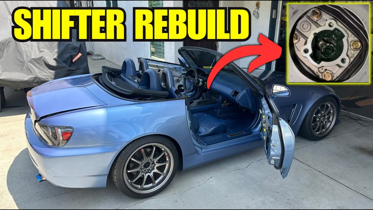 S2000 Shifter Rebuild DIY - Quick & Easy!!