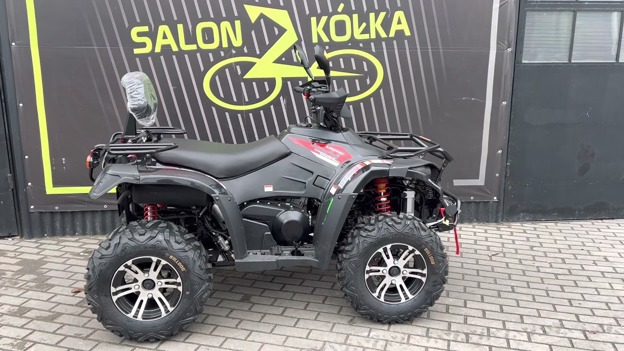 Quad 500CC do rejestracji Linhai 500 EFI4X4 grzane manetki - prezentacja i uruchomienie #salon2kolka