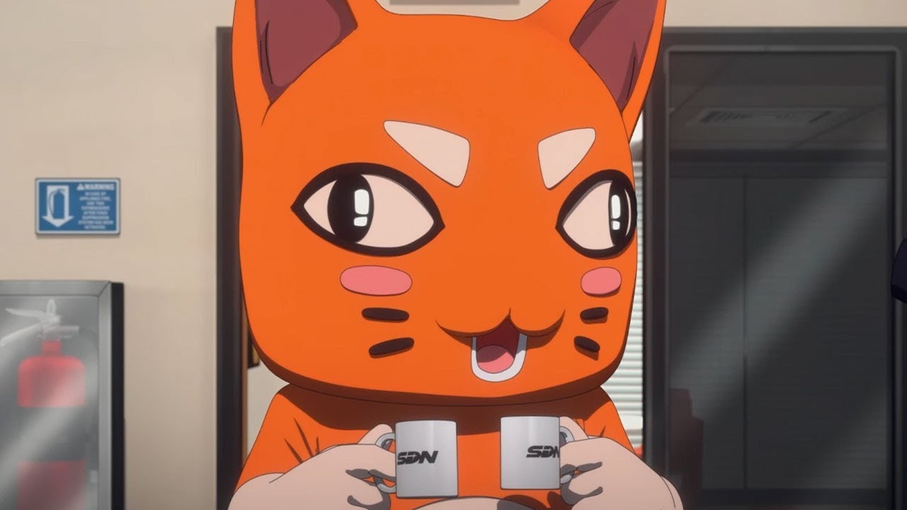 DISPATCH but just the Orange Cat Mascot | Mr Whiskey scenes