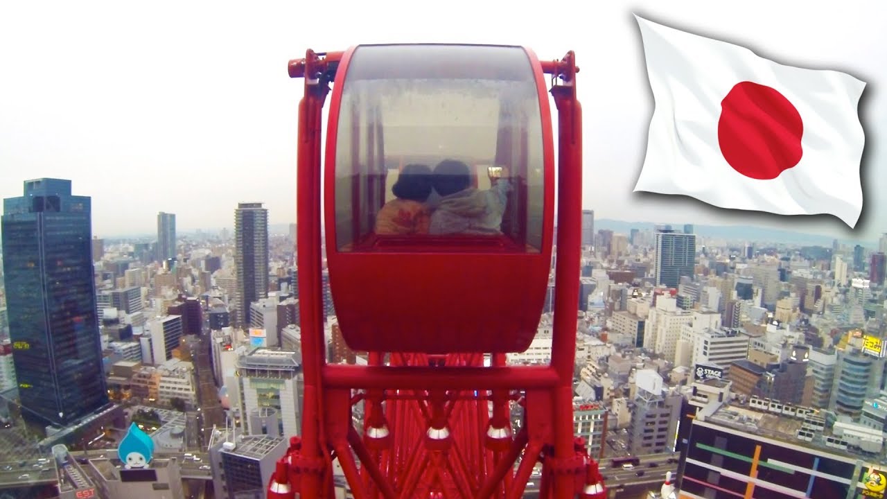 Giant Ferris Wheel in Osaka 🎡🇯🇵