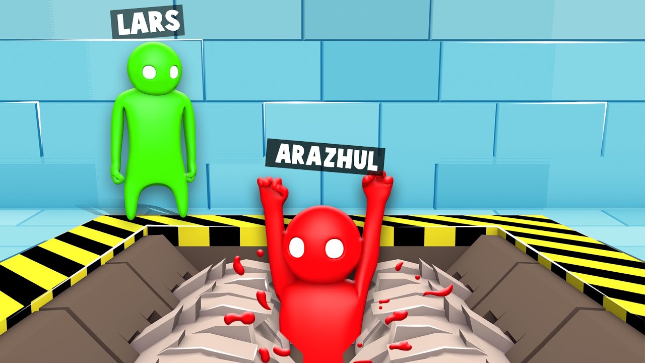 1 YOUTUBER WIRD ZERKLEINERT! - GANG BEASTS | larsoderso