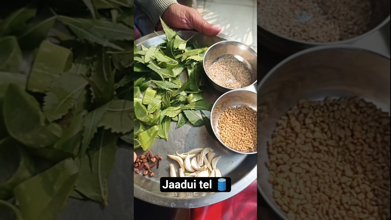 home-made oil for pain relief 