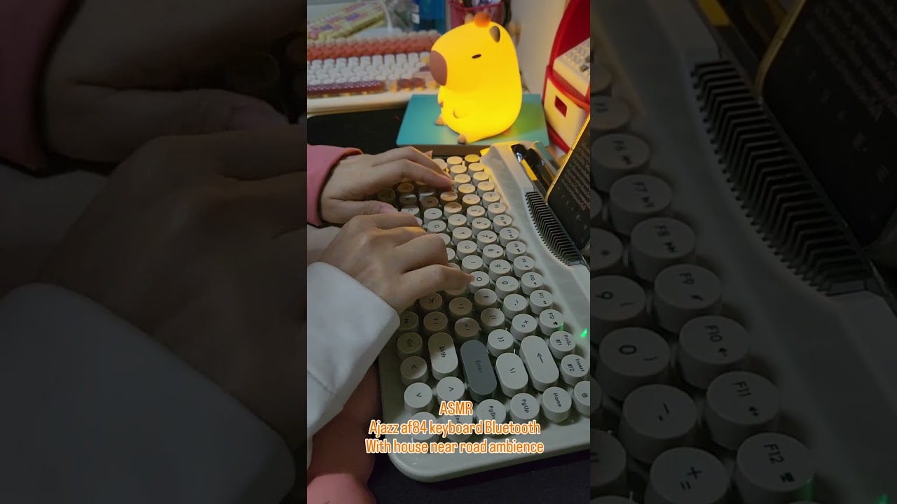 ASMR Ajazz af84 keyboard Bluetooth