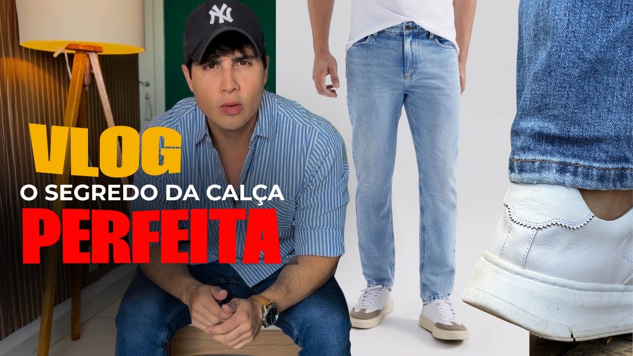 O Segredo da Cal&ccedil;a Perfeita! Antes e depois