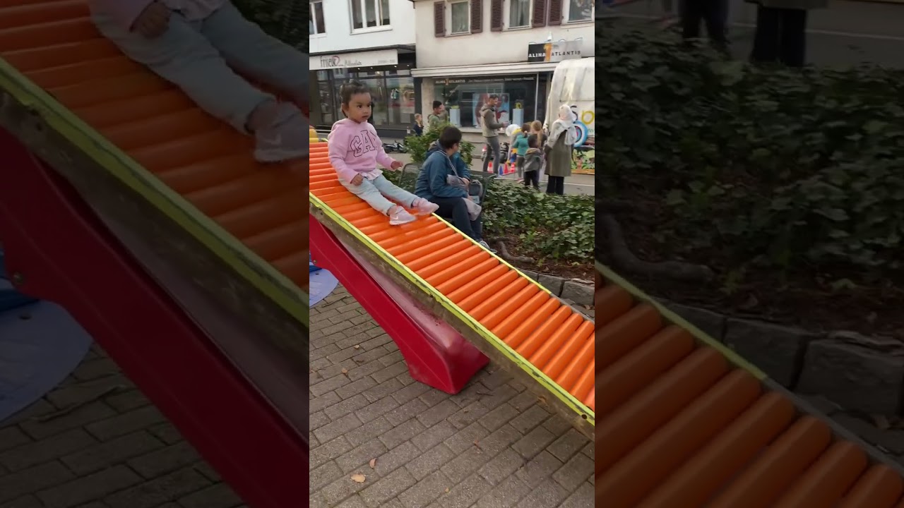 Weeeeeh! #slides #filipinosingermany #toddlerslife #thirdyandalli #shorts