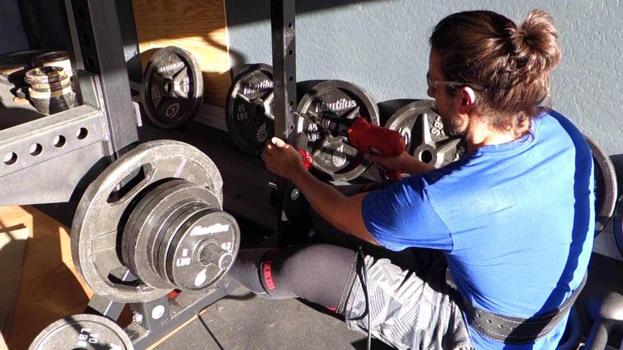Project: Gym Build 2.0 - Plate Storage