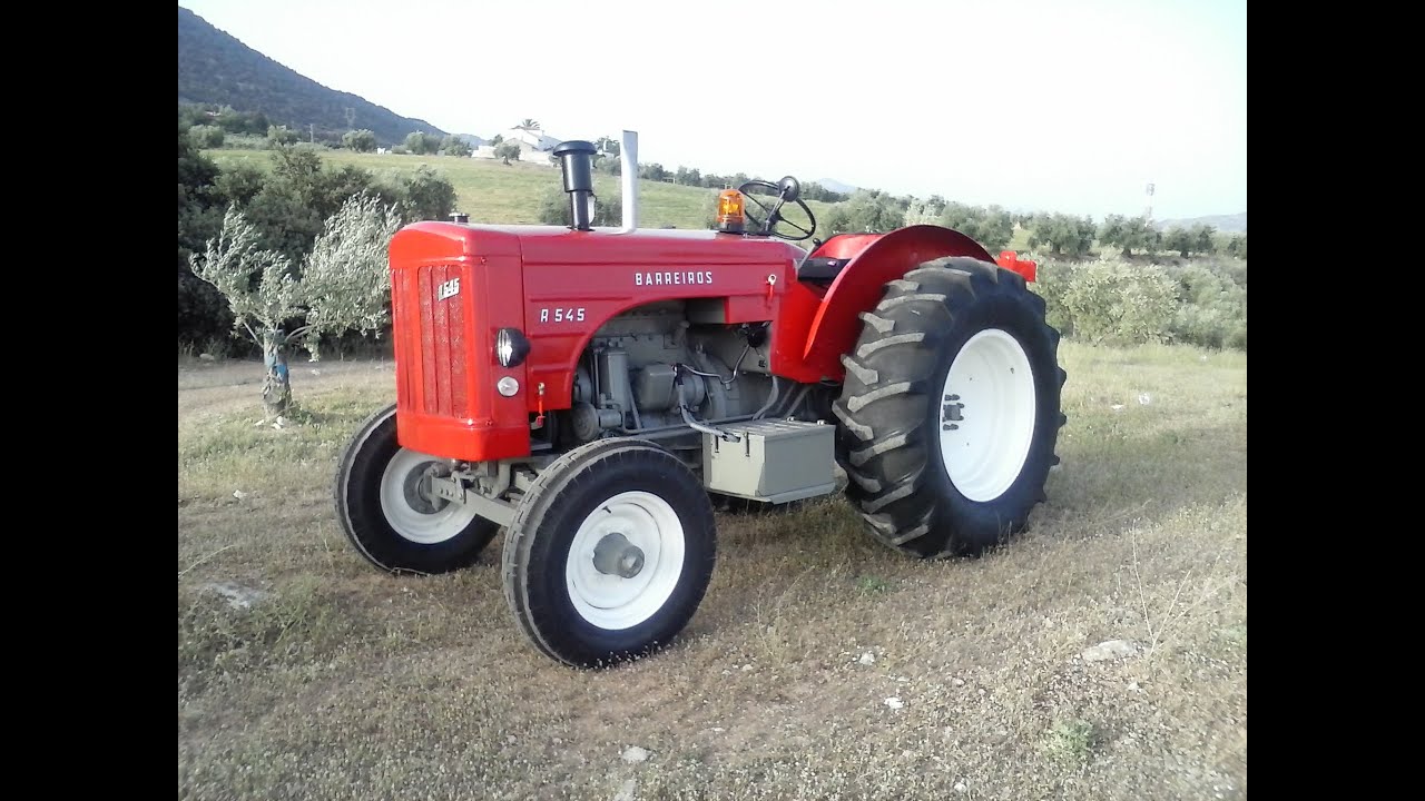 Restauración del viejo tractor del tío Pepe Luis (Barreiros R545)