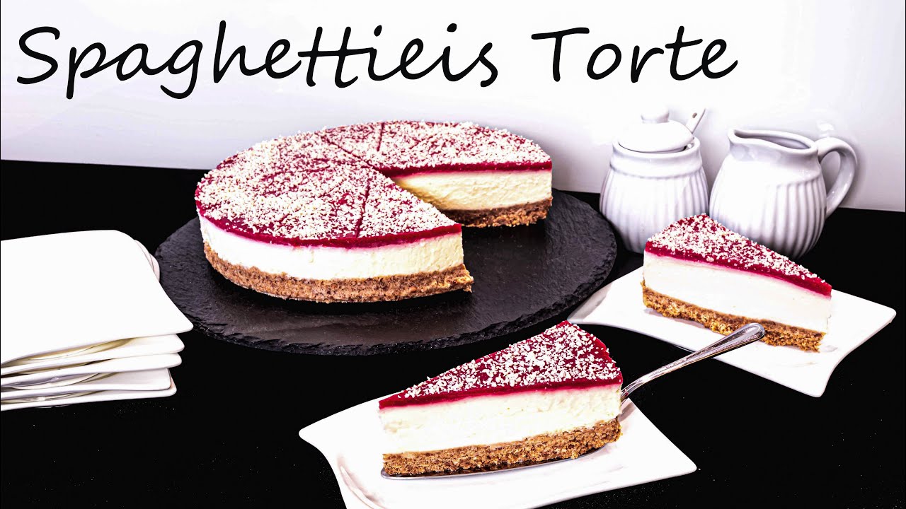 Spaghettieis Torte