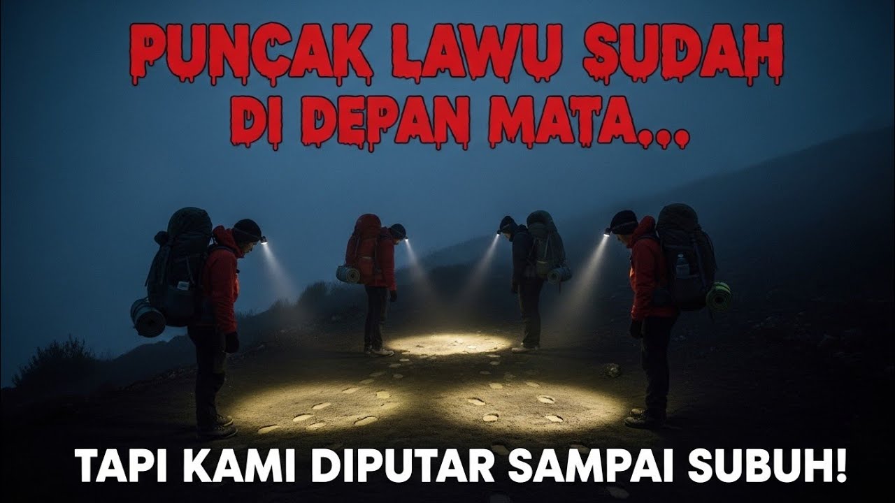 Puncak Lawu Sudah di Depan Mata… Tapi Kami Diputar-Putar Sampai Subuh. 