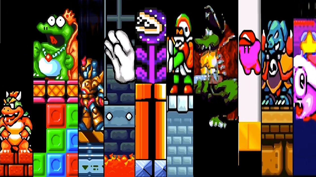 Super Mario World: Super Boss Collection (NO DAMAGE)