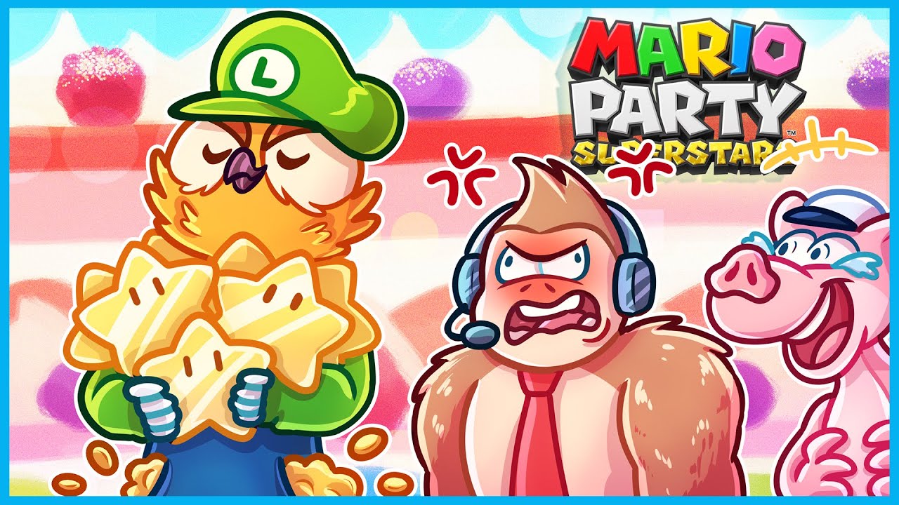 Mario Party, но Ваноссу все достается...