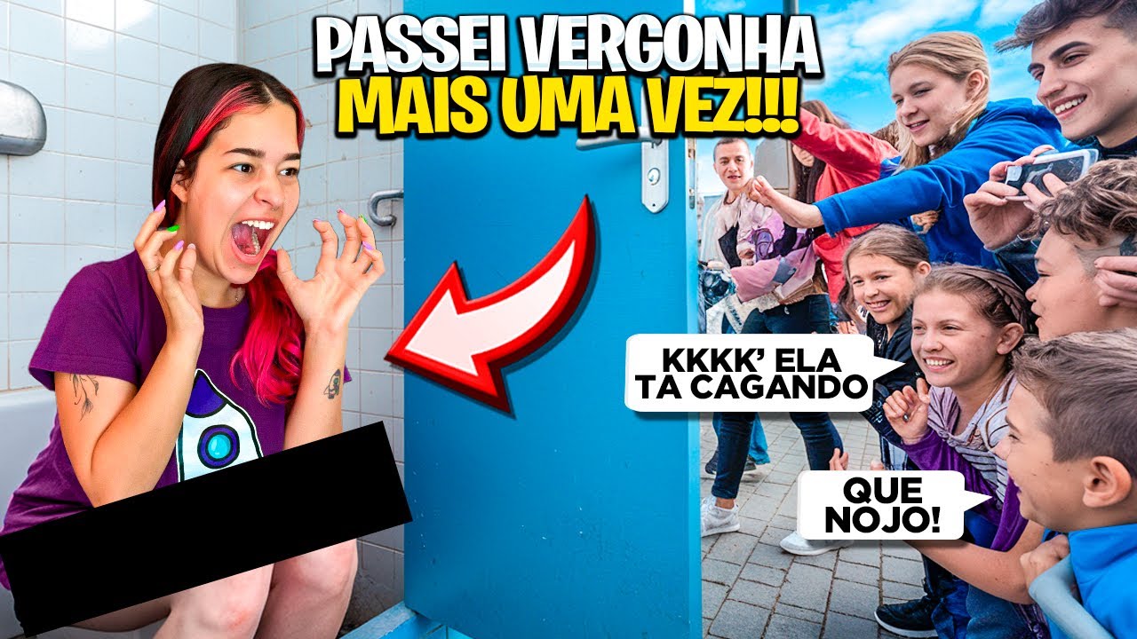 PASSEI VERGONHA E SAI CORRENDO *chorei