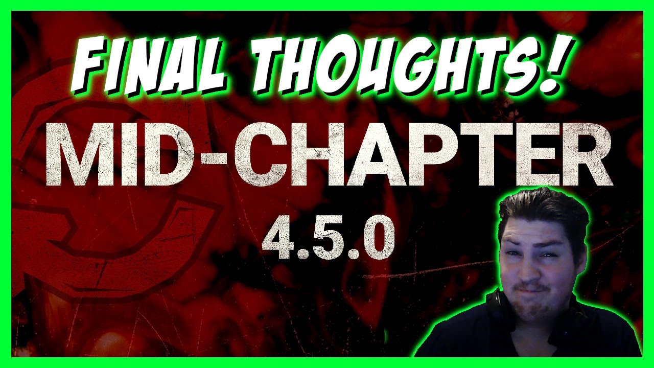 DBD MID - CHAPTER 4.5.0 FINAL THOUGHTS!