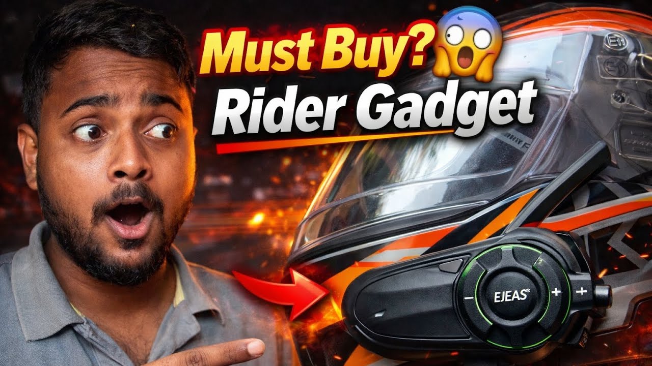 EJEAS Q8 Intercom Unboxing 🎧 | Best Budget Bike Gadget 2026
