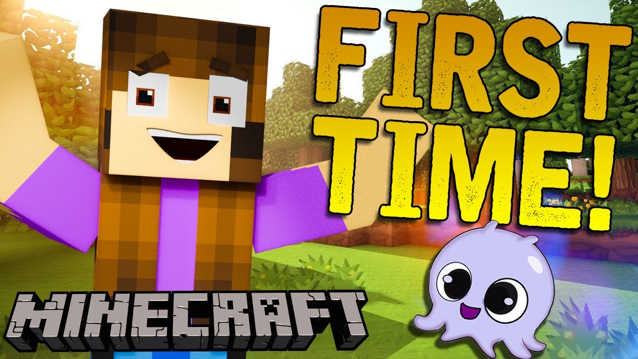 My First Time Playing Minecraft!! ft. IamTrevorMay, Actionjaxon & Darkness429