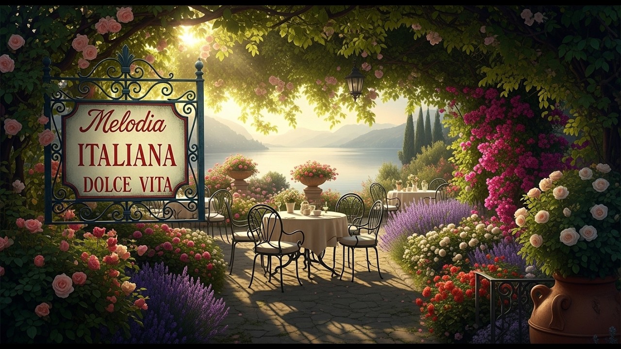 Tuscany Countryside Relaxation 🌻 Peaceful Italian Acoustic & Lounge Music