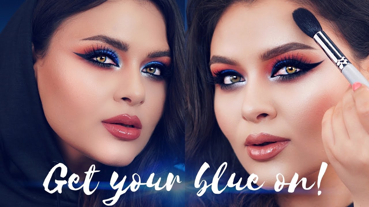 Machiajul albastru.  Cum și de ce să îl porți | Makeup Tutorial