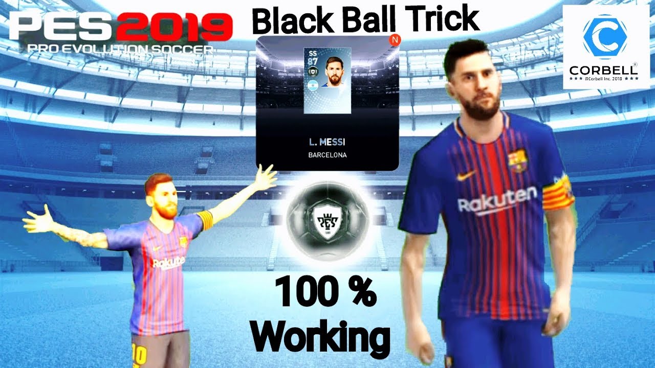 Pes 2019 mobile black ball trick - 100% working. Hurry