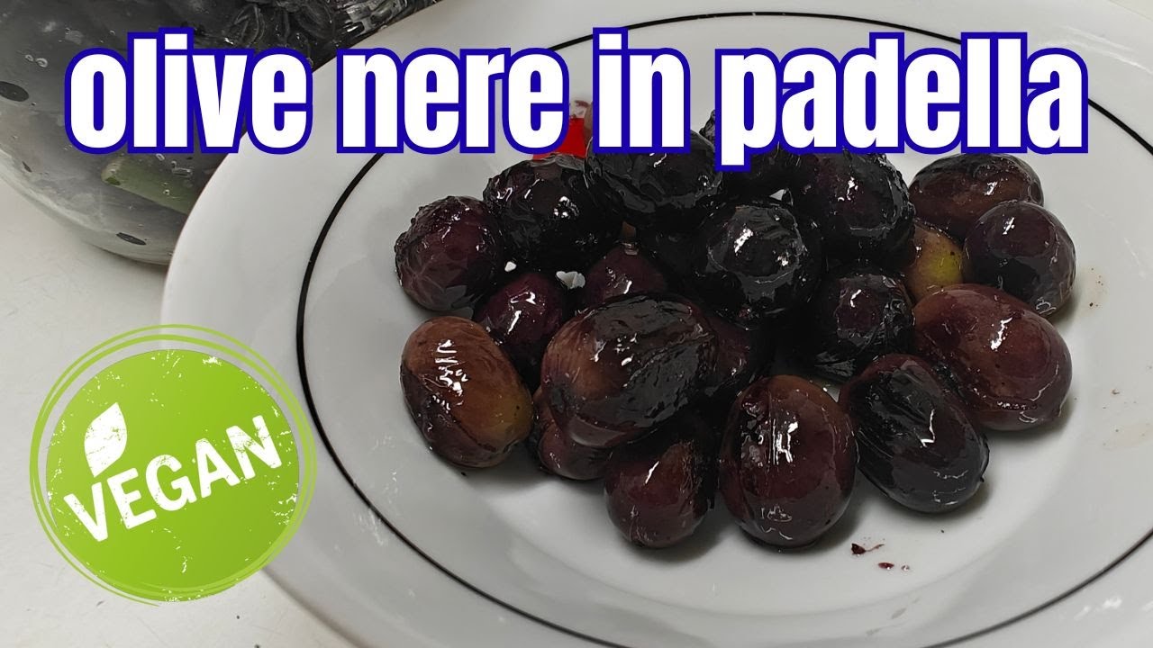 olive nere in padella - il brivido dell'amaro...