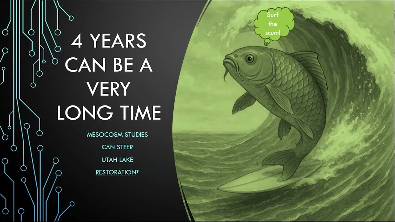 Four Years Can Be a Long Time-Mesocosm Study Steers Utah Lake Restoration (2025 Watershed Symposium)