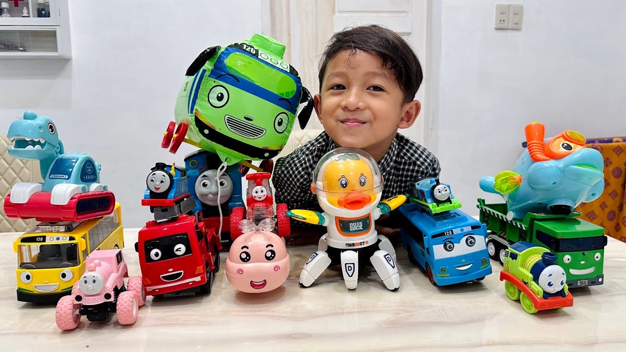 Go Thomas and Friends, Saya SUka Bermain Thomas dan Bus Tayo, Tayo Little Bus