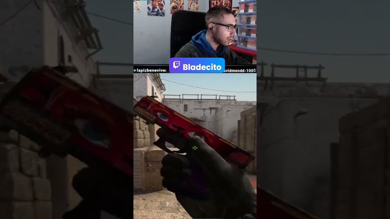Satisfacci&oacute;n es 5K en primera ronda en CSGO #shorts