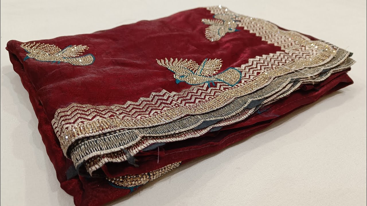 Party wear trending Saree latest design 🥰